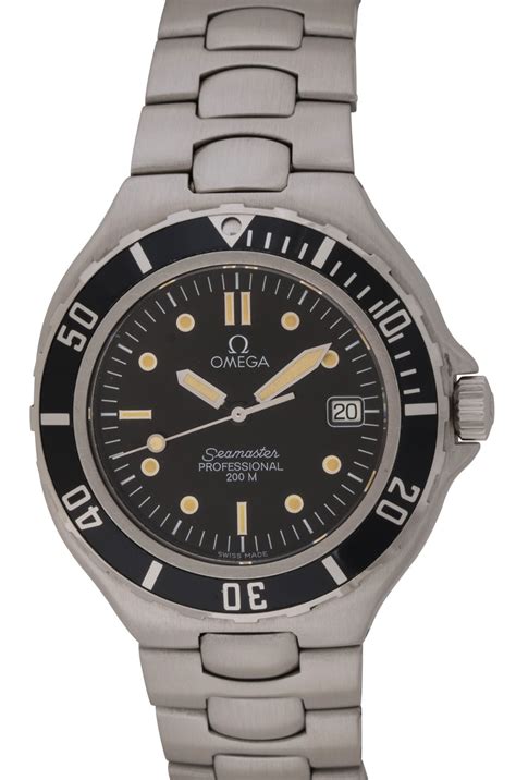 omega pre-bond seamaster quartz|Omega Seamaster quartz men's.